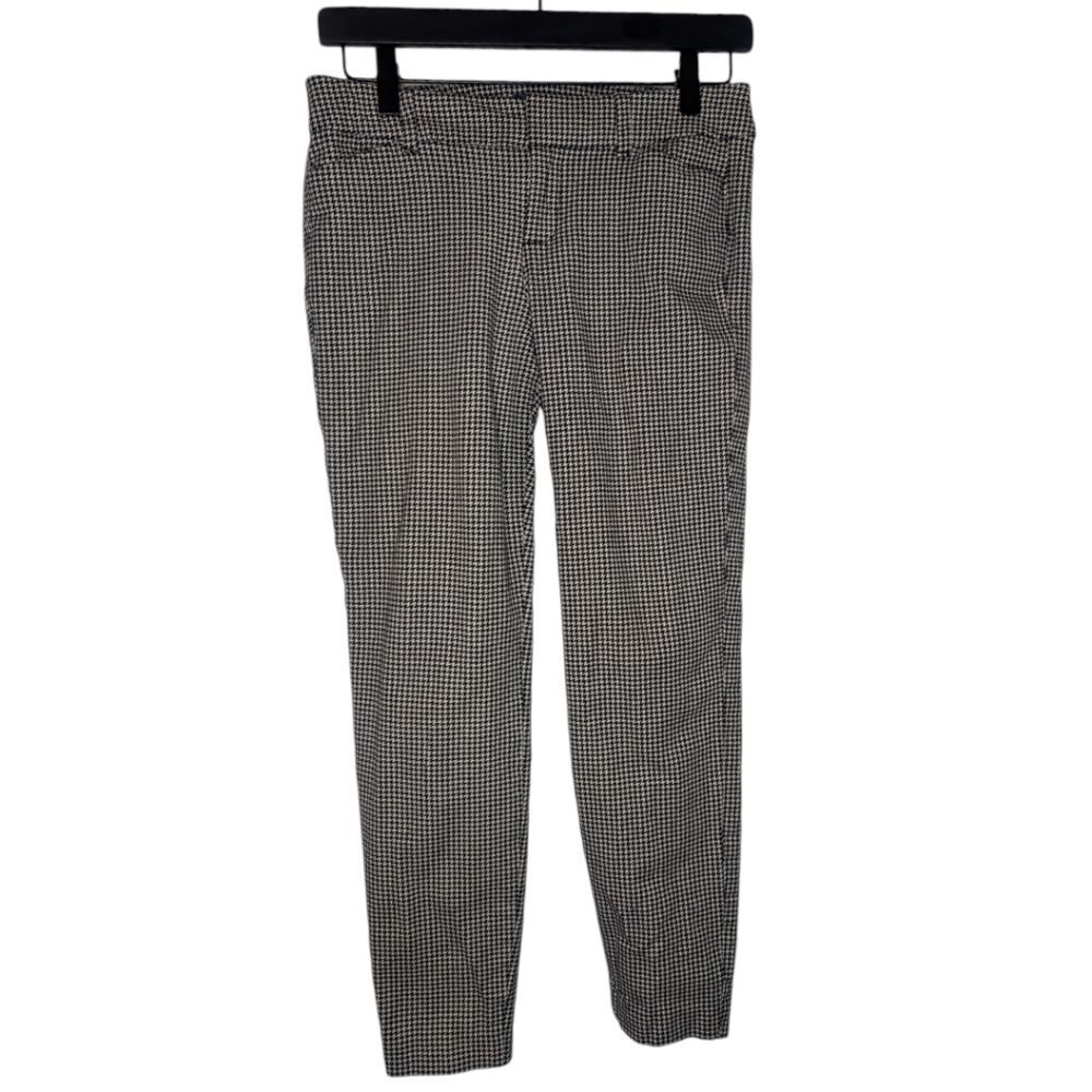 Women's Old Navy Houndstooth Mid-Rise Pixie Cropped Pants, Size 4